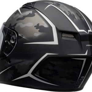 Bell Street 2020 Qualifier STD Adult Helmet Helmet (Stealth Camo Matte BlackWhite) 4
