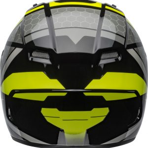 Bell Street 2020 Qualifier STD Helmet Flare Gloss BlackHi-Viz 3